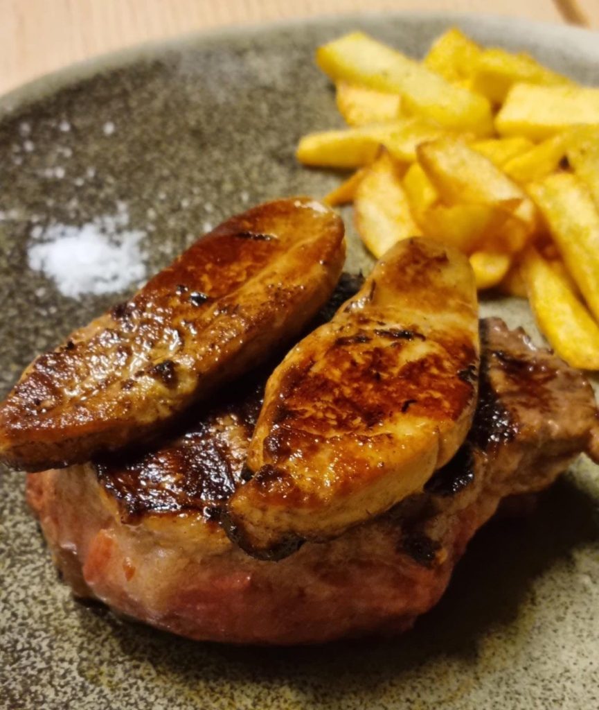 Solomillo colaboración con Carne de Avila cocinado por Hermanos de Morro fino