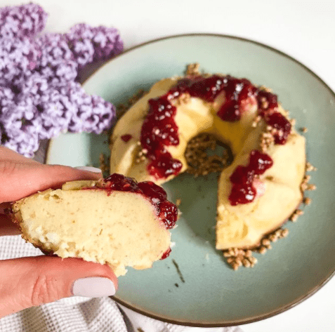 Receta tarta salubable de Cenas para peques